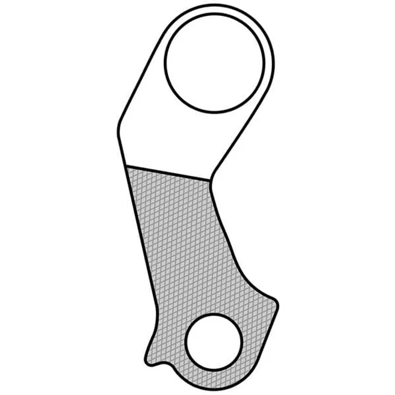 M Part Gear Hanger KTM Direct Mount M12 1.75 in Black-4