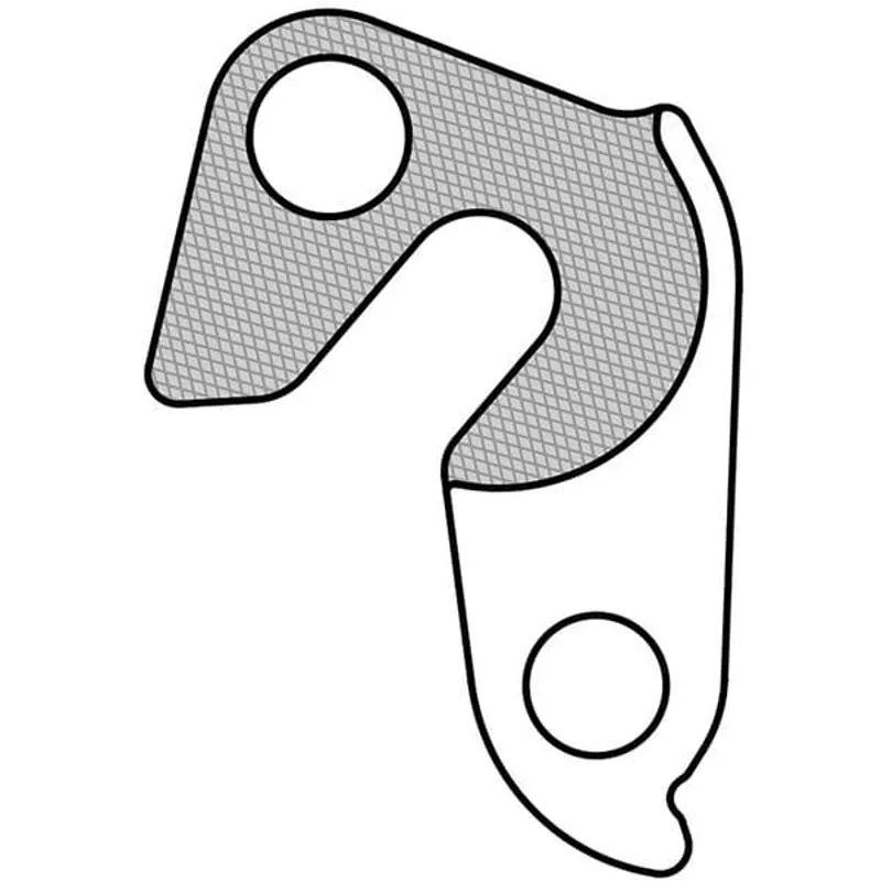 M Part Gear Hanger BH Saracen Bottechia etc.in Silver-3