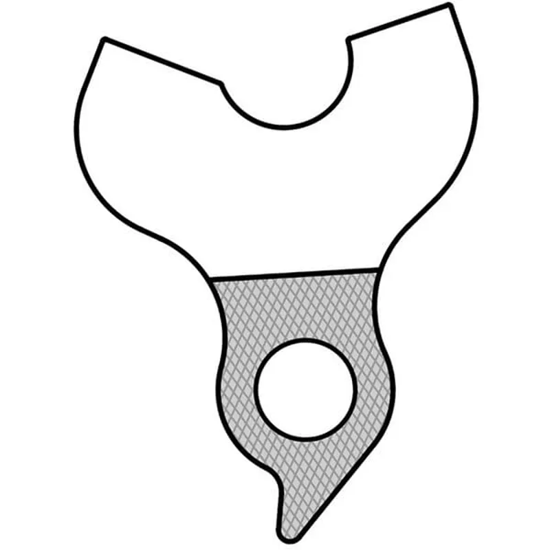 M Part Gear Hanger Cannondale in Black-3