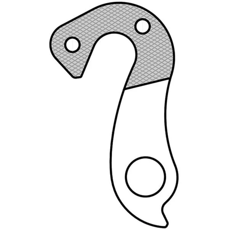 M Part Gear Hanger BH Bulls in Silver-3