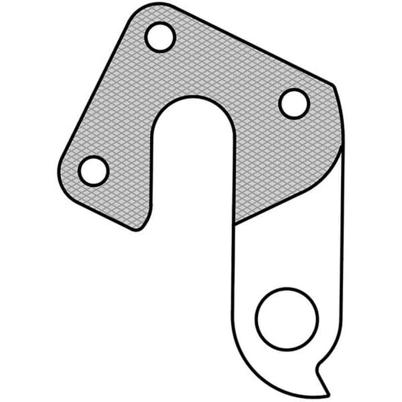 M Part Gear Hanger Ghost Merida Felt etc. in Silver-3