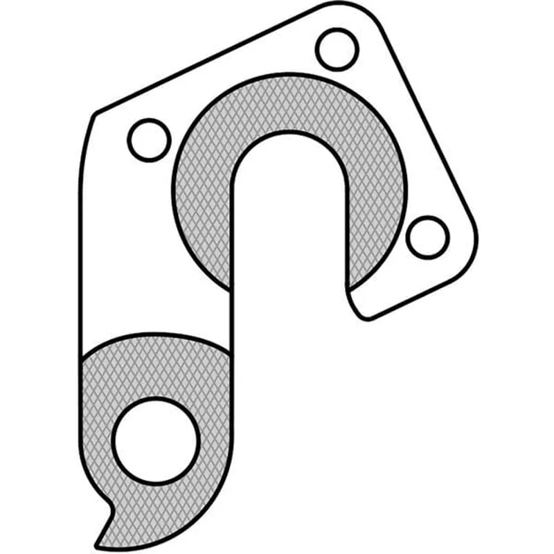 M Part Gear Hanger Ghost Merida Felt etc. in Silver-4