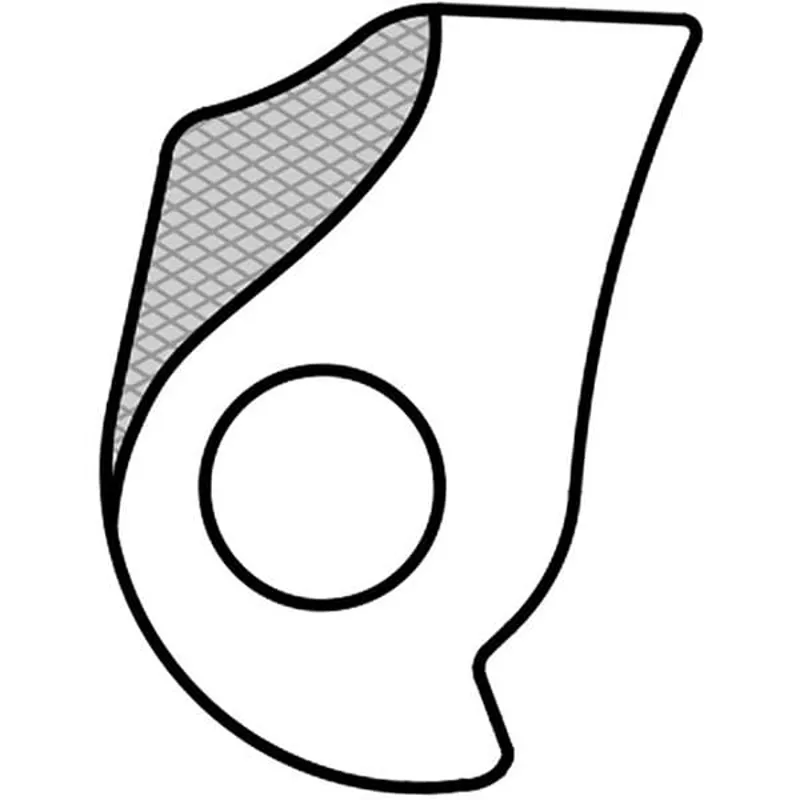 M Part Gear Hanger Lapierre in Silver-3