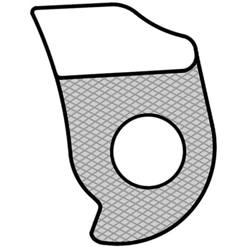 M Part Gear Hanger Lapierre in Silver-4