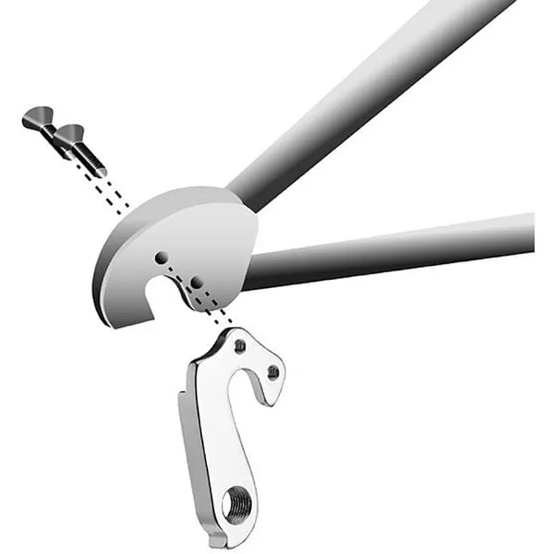 M Part Gear Hanger Haibike Bergamont in Silver-2