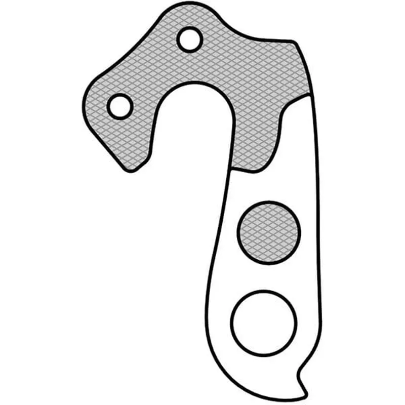 M Part Gear Hanger Haibike Bergamont in Silver-3