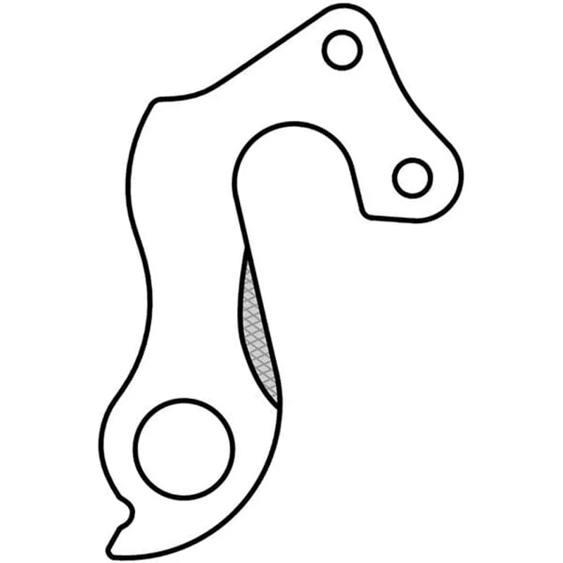 M Part Gear Hanger Focus - Raleigh - Wilier - etc. in Silver-4