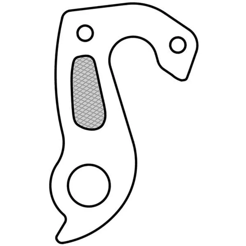 M Part Gear Hanger Haibike in Silver-4