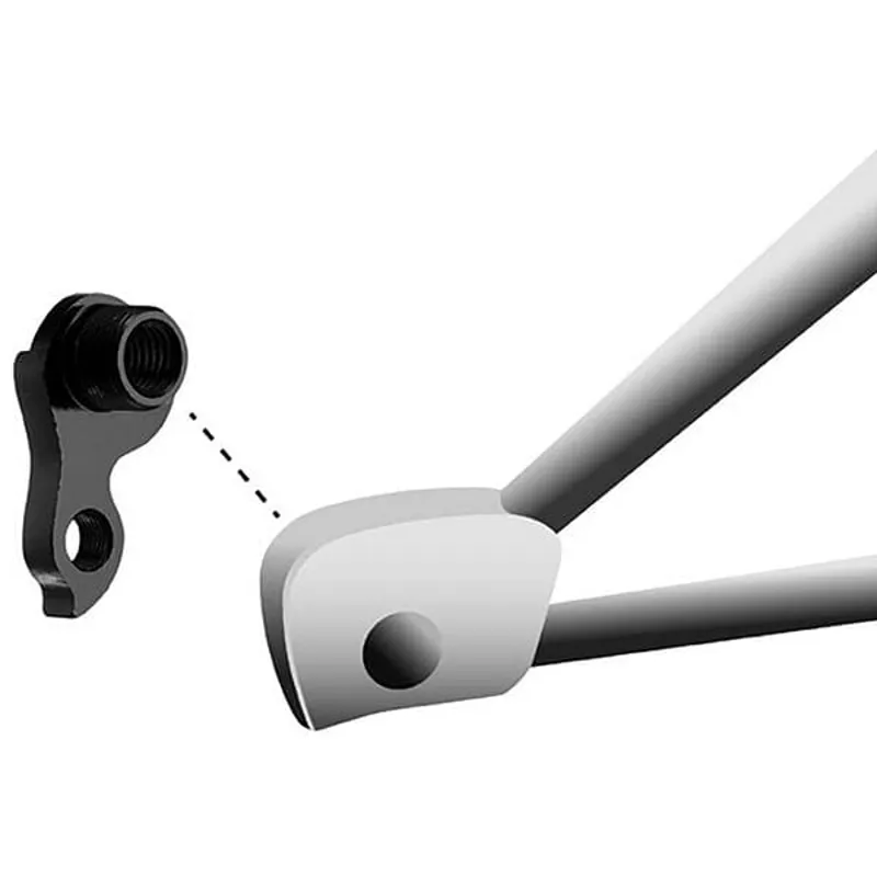 M Part Gear Hanger Trek in Black-2