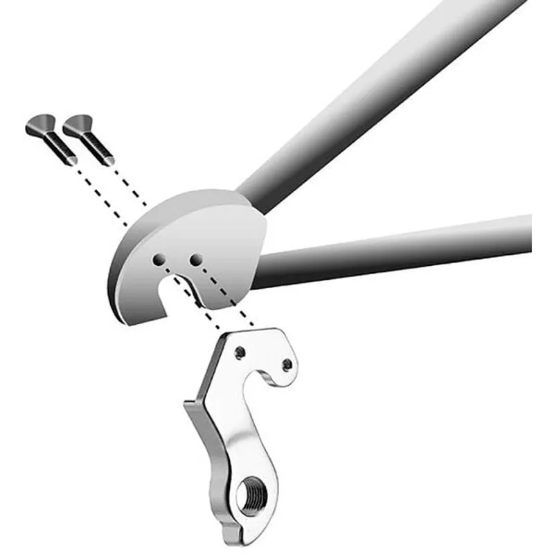 M Part Gear Hanger BMC in Silver-2