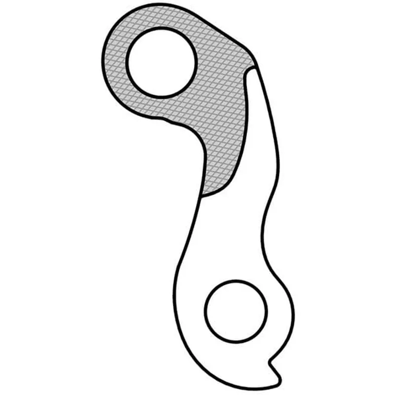 M Part Gear Hanger Bergamont in Silver-3