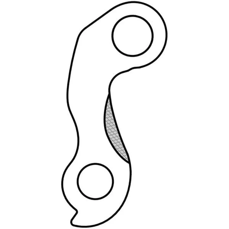 M Part Gear Hanger Bergamont in Silver-4