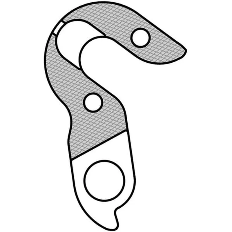 M Part Gear Hanger Giant in Silver-3