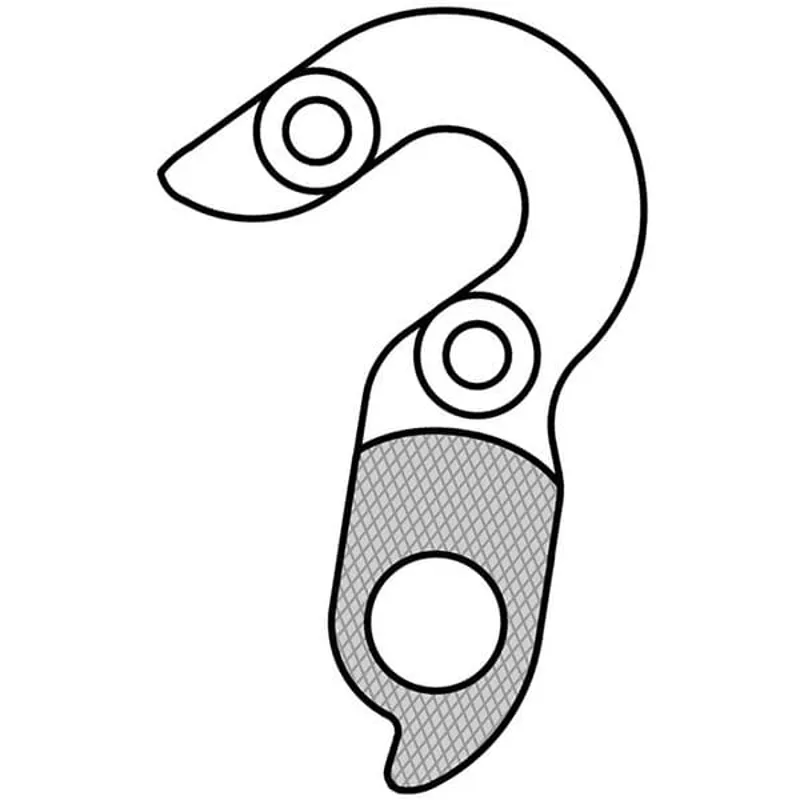 M Part Gear Hanger Giant in Silver-4