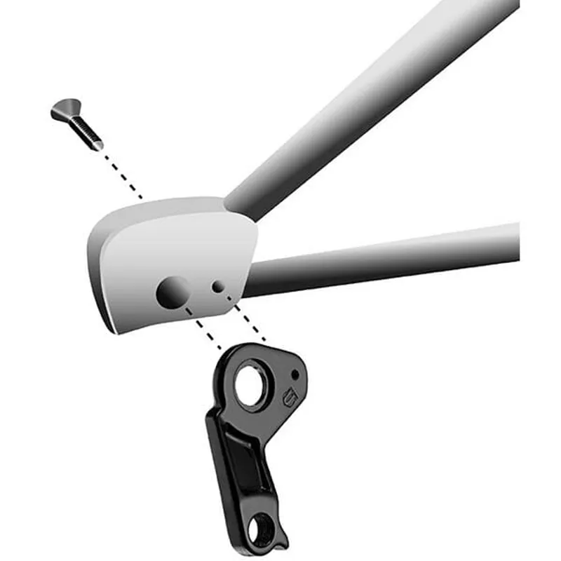 M Part Gear Hanger Ghost in Black-2