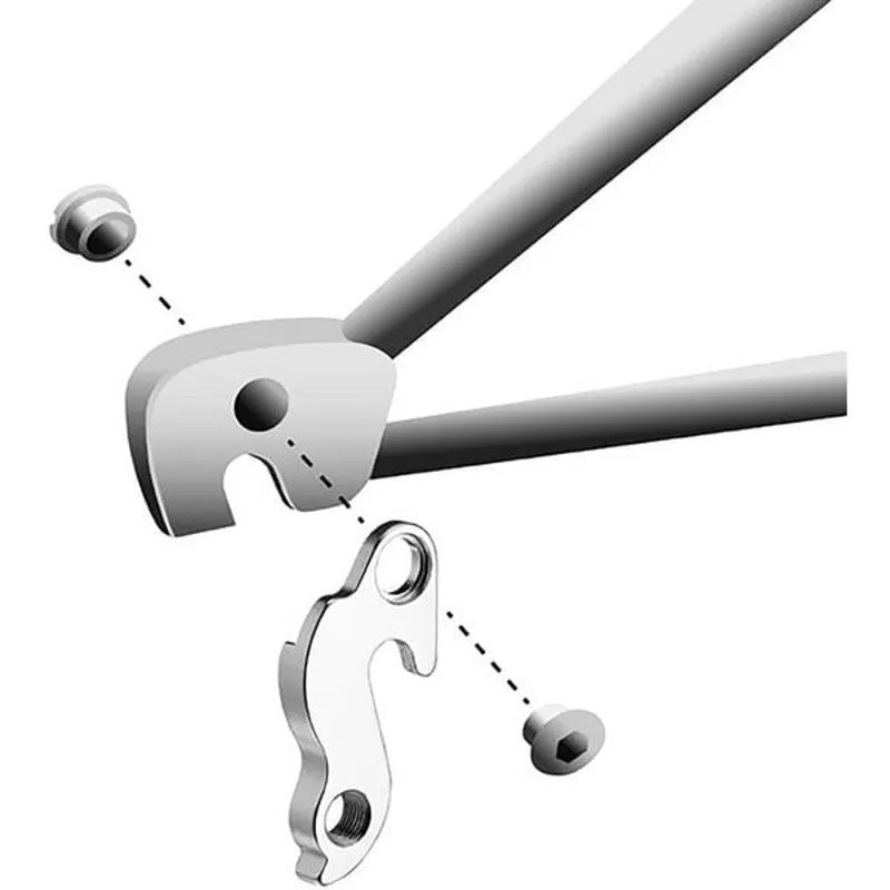 M Part Gear Hanger BMC in Silver-2