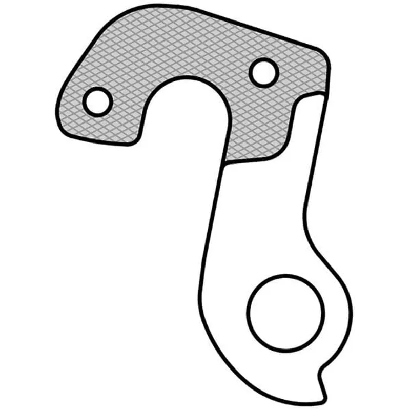 M Part Gear Hanger Haibike and Others in Silver-3