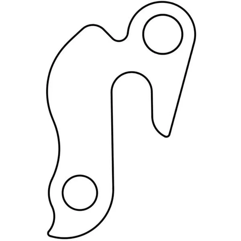 M Part Gear Hanger Wilier and Others in Silver-4