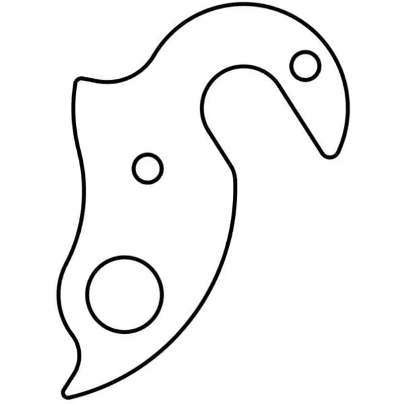 M Part Gear Hanger Centurion - Merida - Wilier in Silver-4