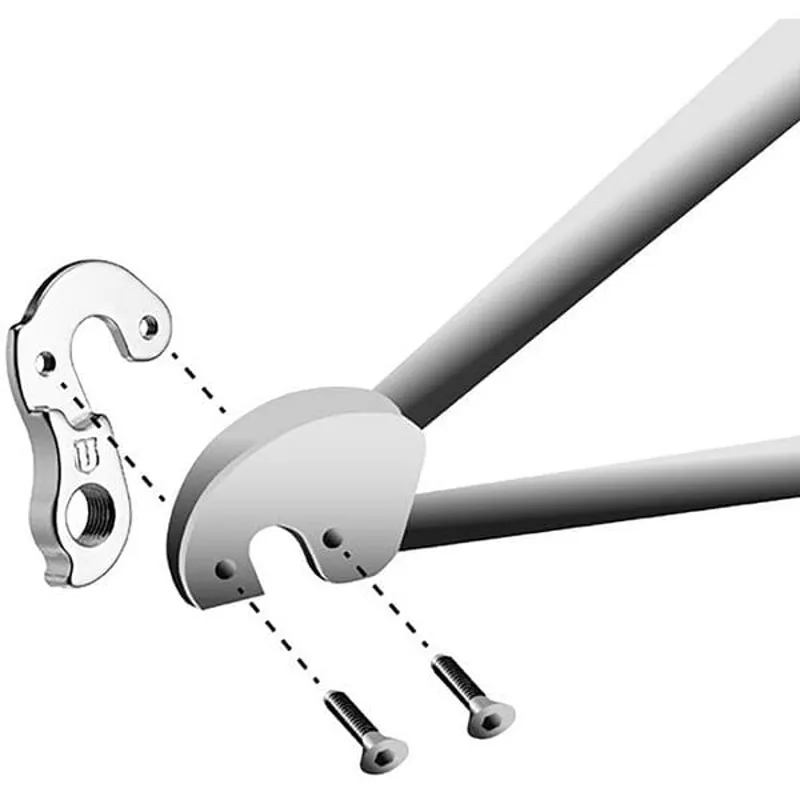 M Part Gear Hanger Lapierre - Fuji and Others in Silver-2