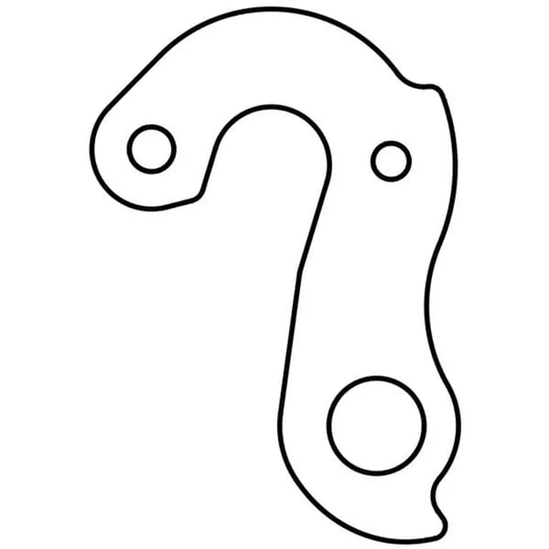 M Part Gear Hanger Lapierre - Fuji and Others in Silver-4