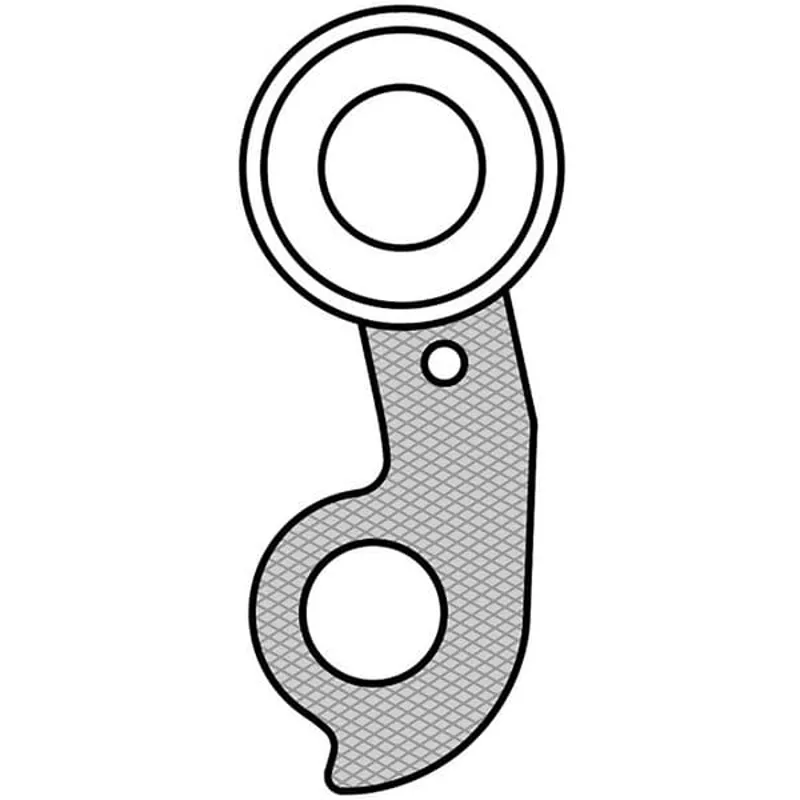 M Part Gear Hanger Haibike - GT - B'twin in Black-4