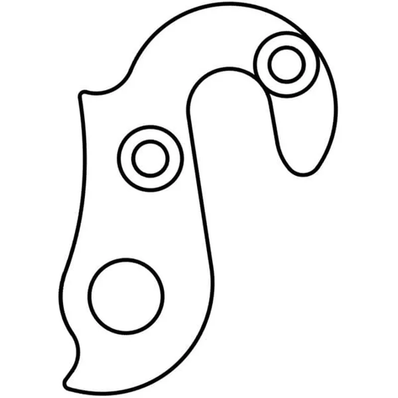 M Part Gear Hanger Bulls - Focus - Raleigh etc. in Silver-4