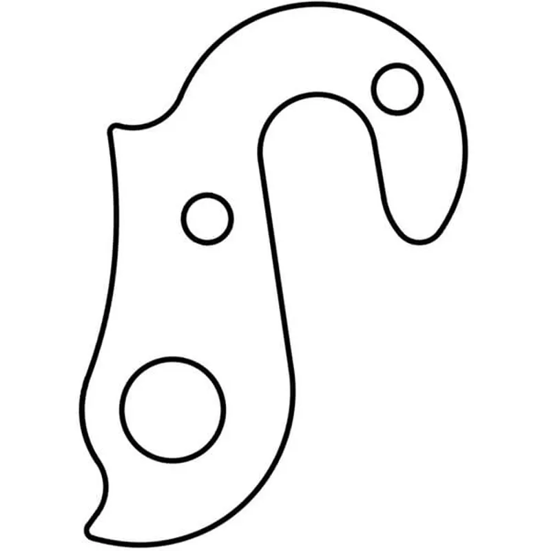 M Part Gear Hanger Bulls - Focus - Raleigh etc. in Silver-4