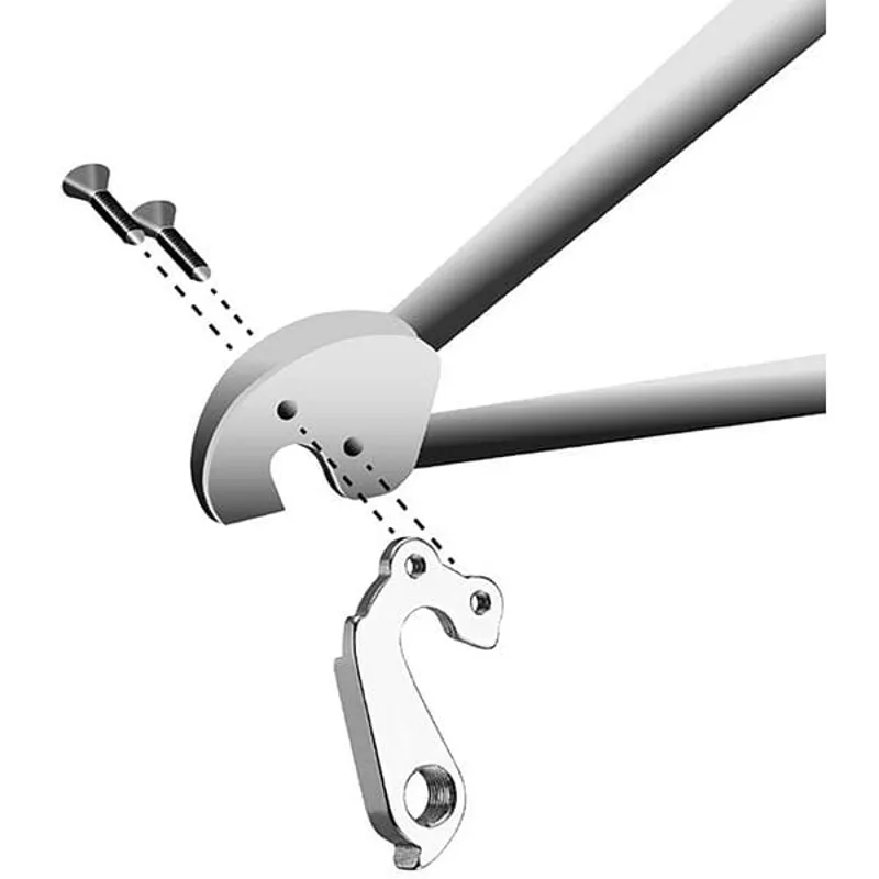 M Part Gear Hanger KTM in Silver-2