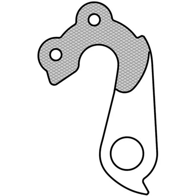 M Part Gear Hanger KTM in Silver-3