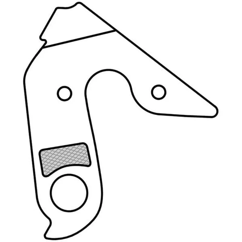 M Part Gear Hanger KTM in Silver-4