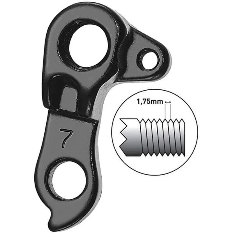 M Part Gear Hanger Bulls Direct Mount M12 1.75 in Black-1