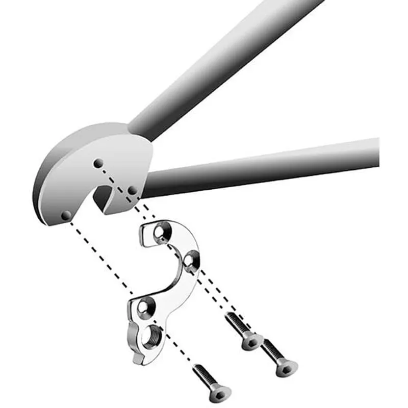 M Part Gear Hanger Bulls in Silver-2