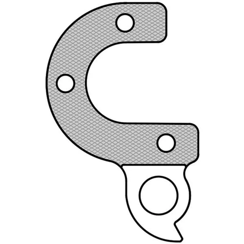 M Part Gear Hanger Bulls in Silver-3