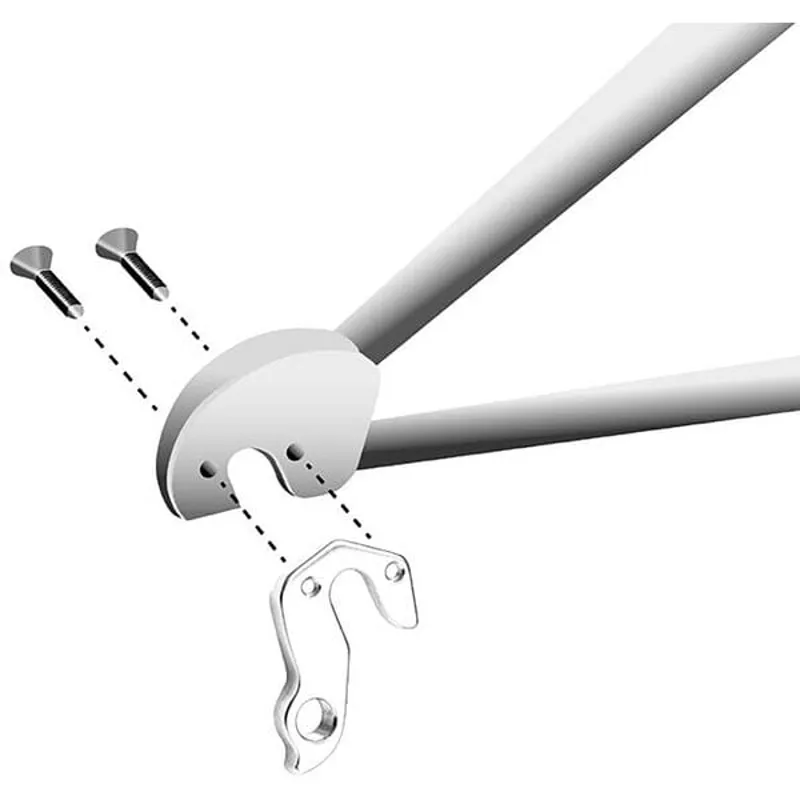 M Part Gear Hanger Orbea in Silver-2