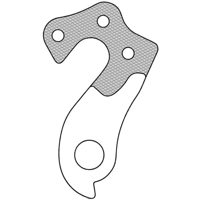 M Part Gear Hanger Bergamont in Silver-3