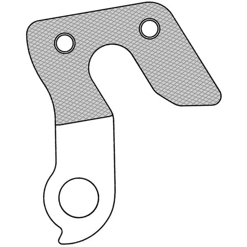 M Part Gear Hanger Orbea in Silver-3