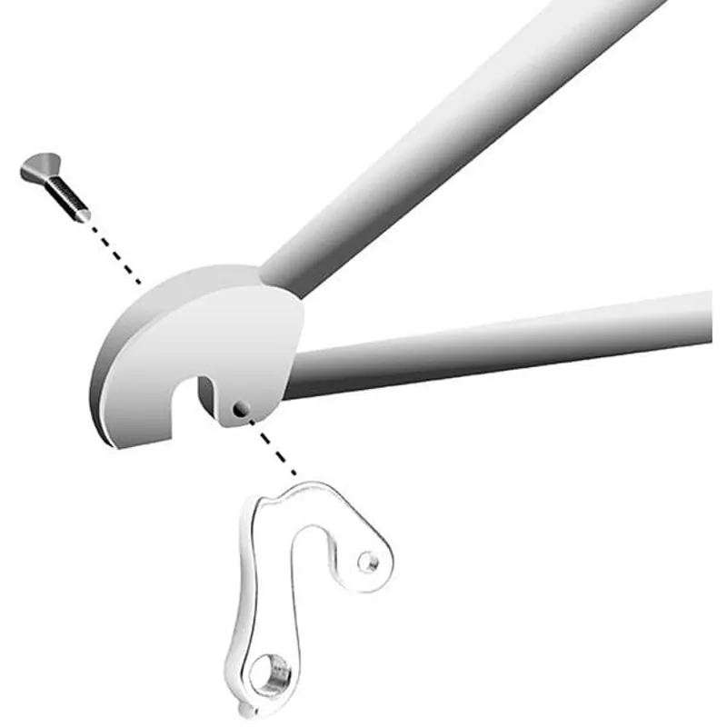 M Part Gear Hanger Scott in Silver-2