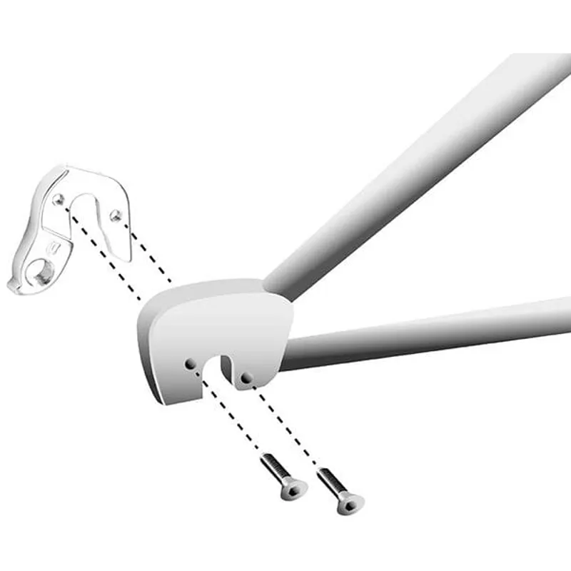 M Part Gear Hanger Orbea in Silver-2