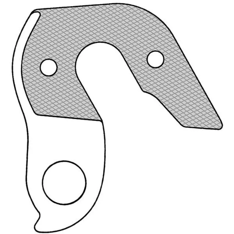 M Part Gear Hanger Orbea in Silver-3