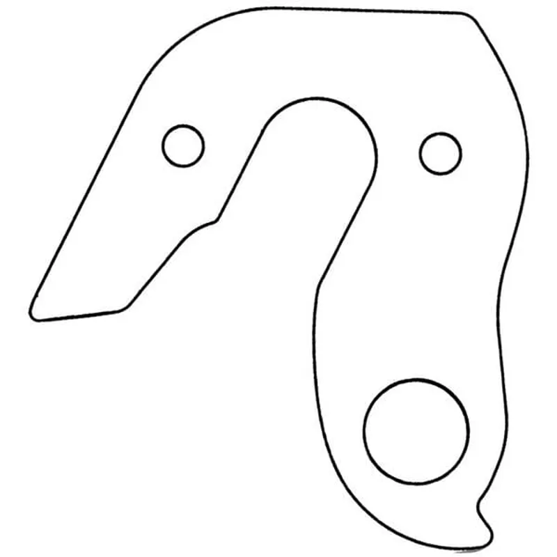 M Part Gear Hanger Orbea in Silver-4