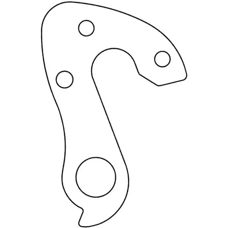 M Part Gear Hanger Focus in Silver-4