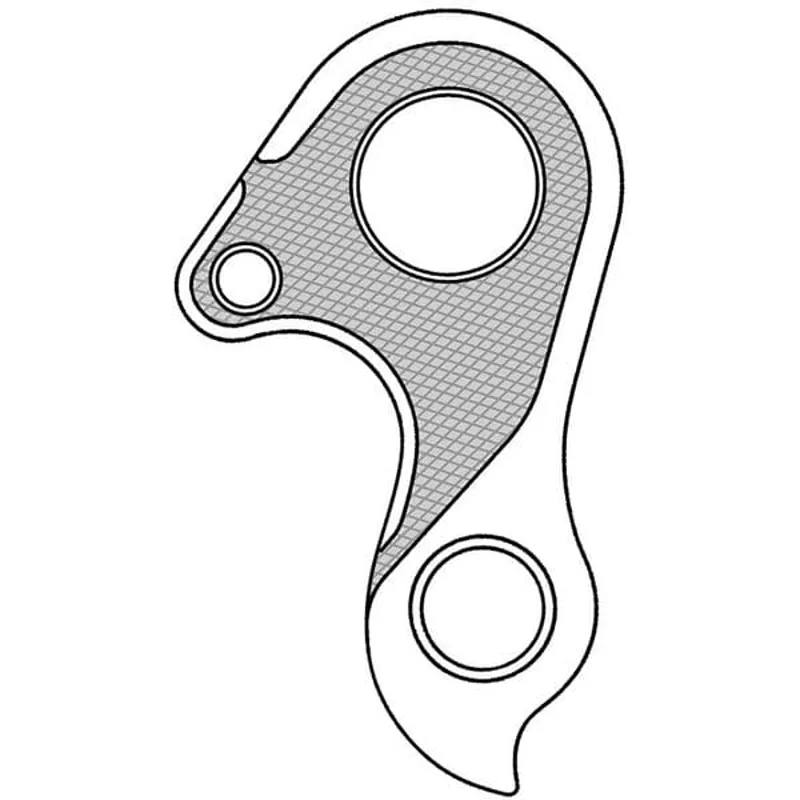 M Part Gear Hanger Haibike in Black-3