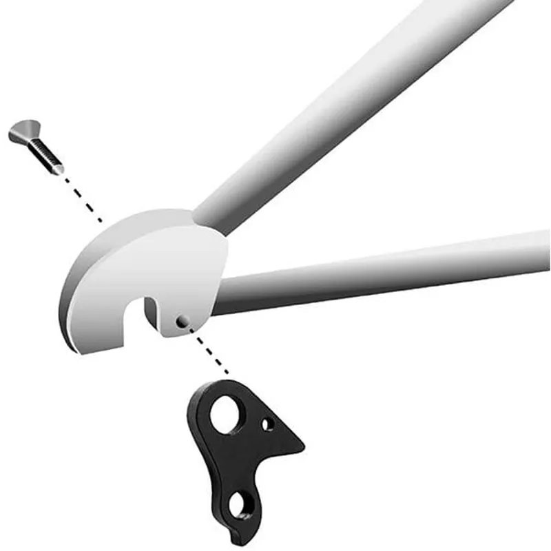 M Part Gear Hanger Haibike in Black-2