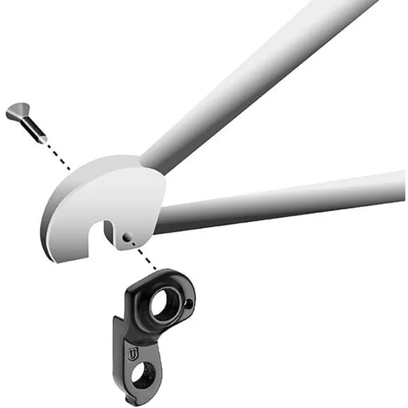 M Part Gear Hanger Rose in Black-2