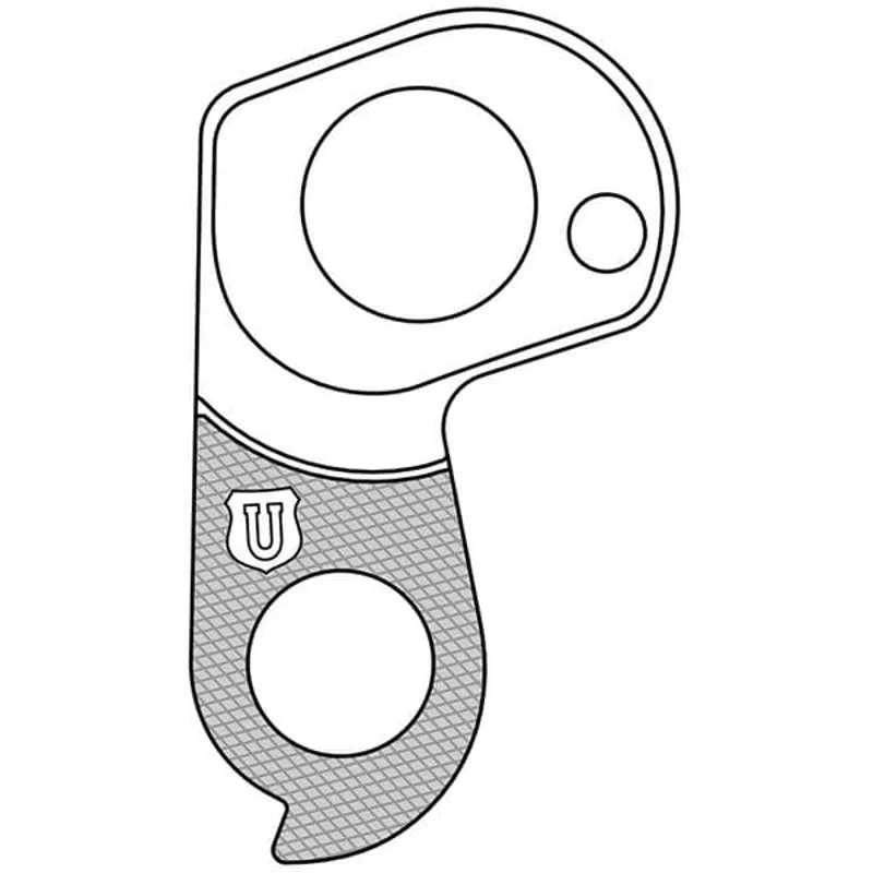 M Part Gear Hanger Rose in Black-3