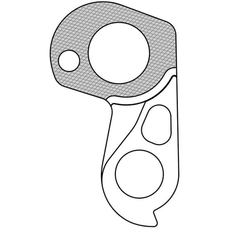 M Part Gear Hanger Rose in Black-4