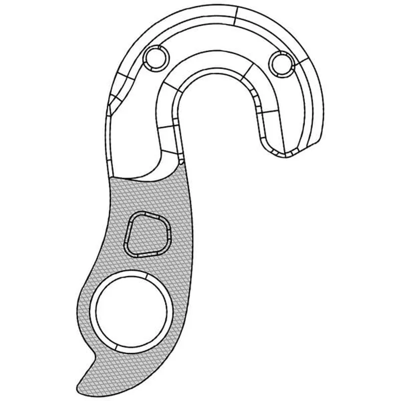 M Part Gear Hanger Giant in Black-3