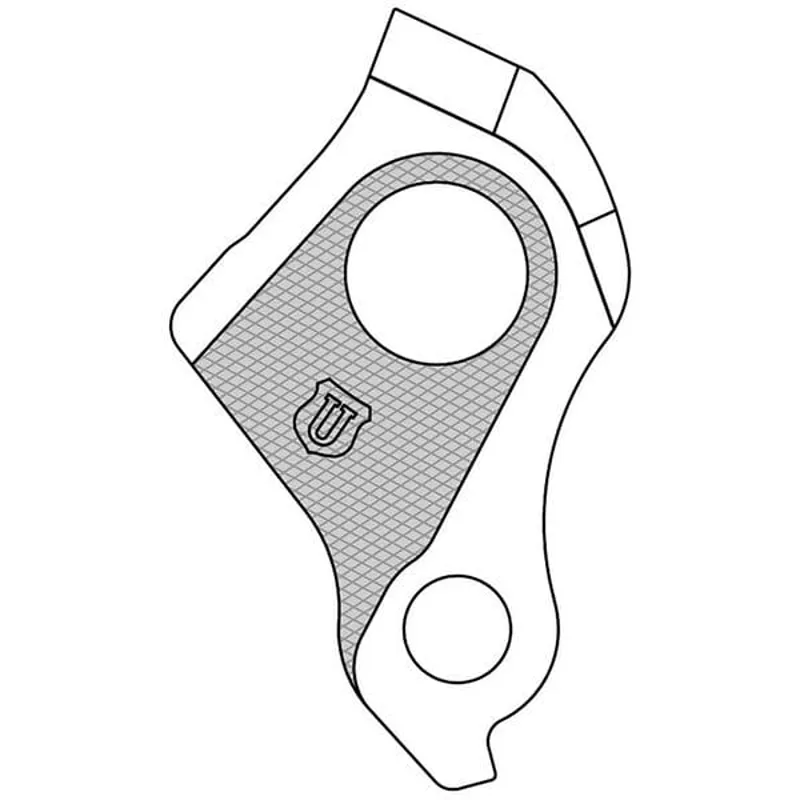 M Part Gear Hanger Universal SRAM UDH in Black-3