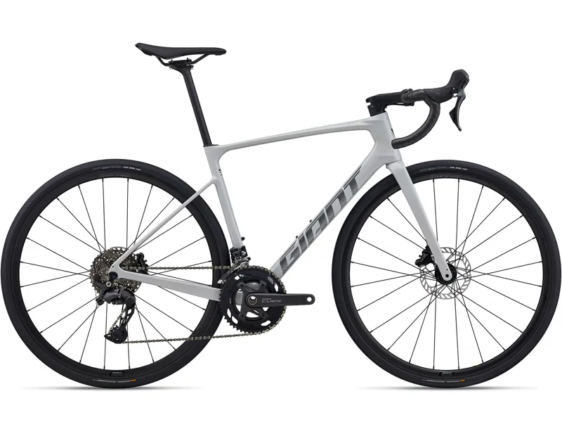 Balfes Bikes Giant Defy Advanced 3 Road Bike 2026 in Good Gray | Free postage over £30, £10 off first order, price match & 0% finance.